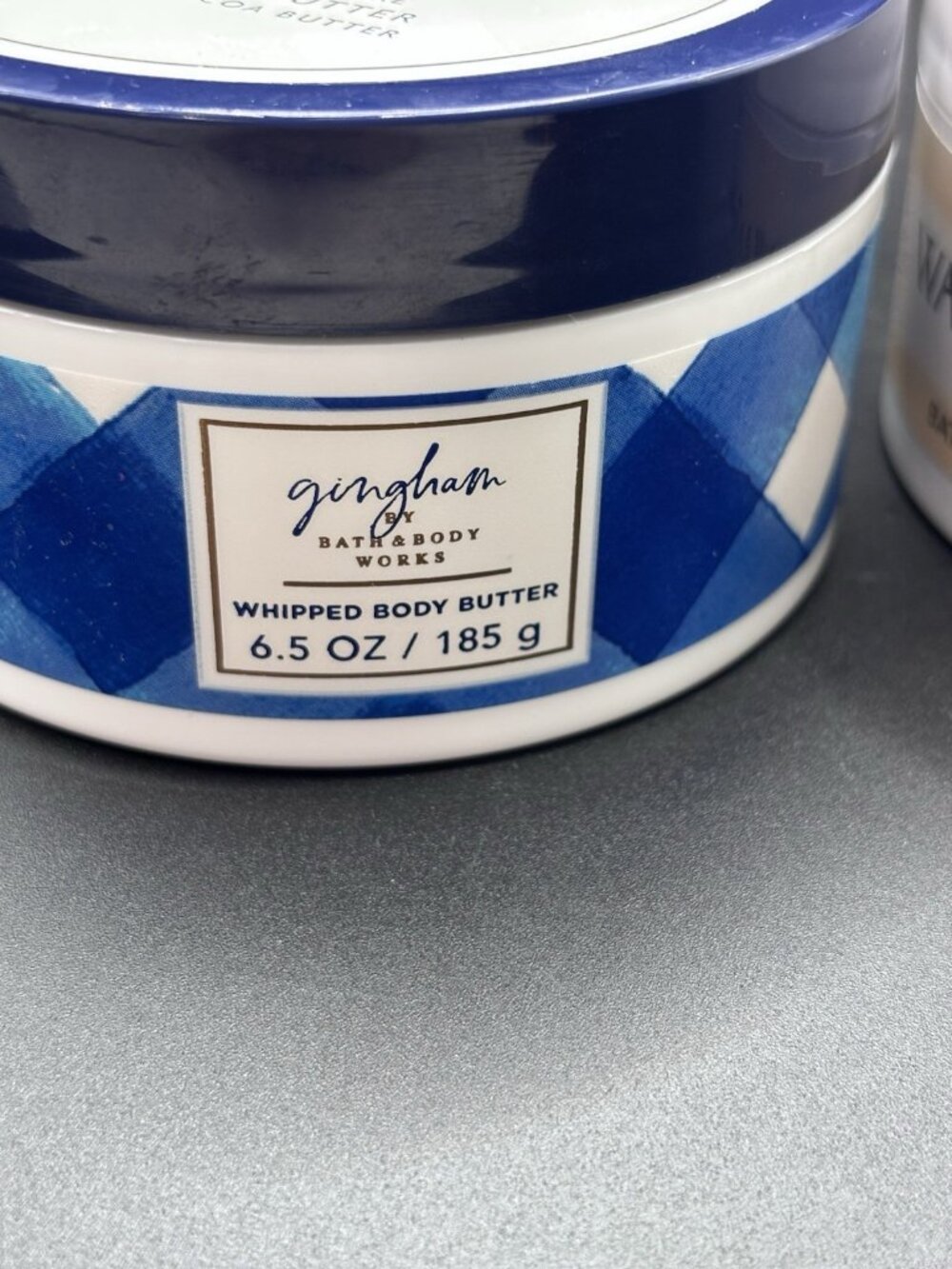 Bath & Body Works Warm Vanilla Sugar & Gingham Whipped Body Butter 6.5 oz 2 Pcs - Picture 6 of 16